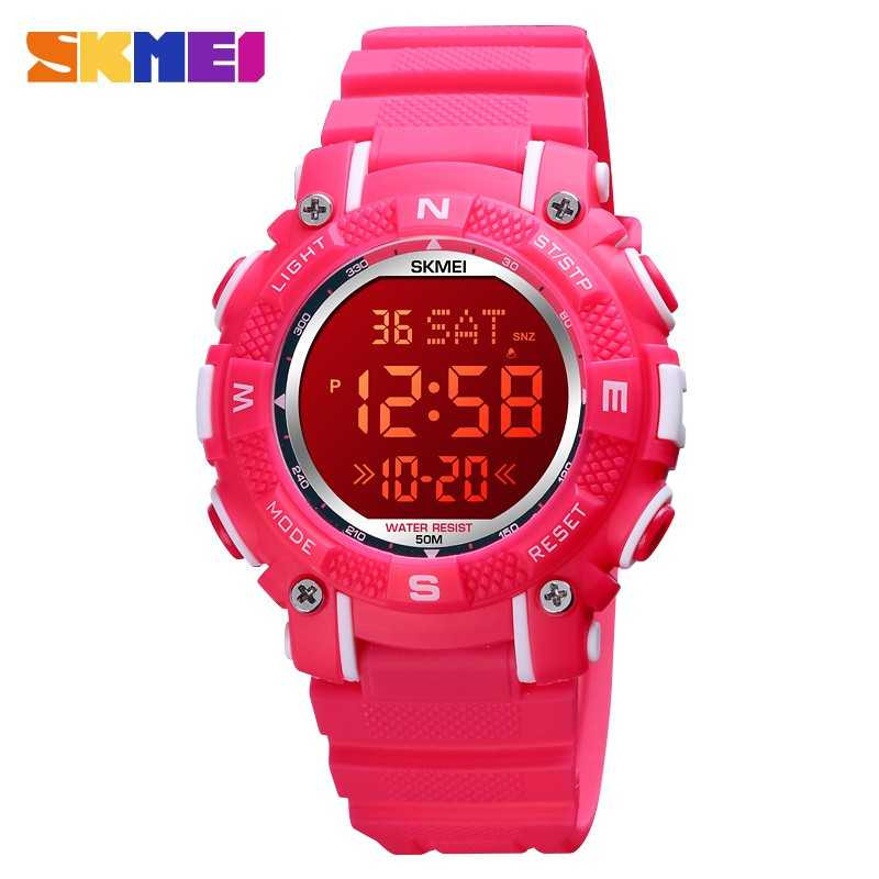  Jam Tangan Anak LED  SKMEI DG1613 Pink