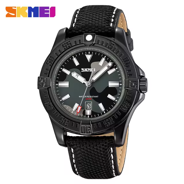 Jam Tangan Pria Analog Original SKMEI 9339C Camouflage