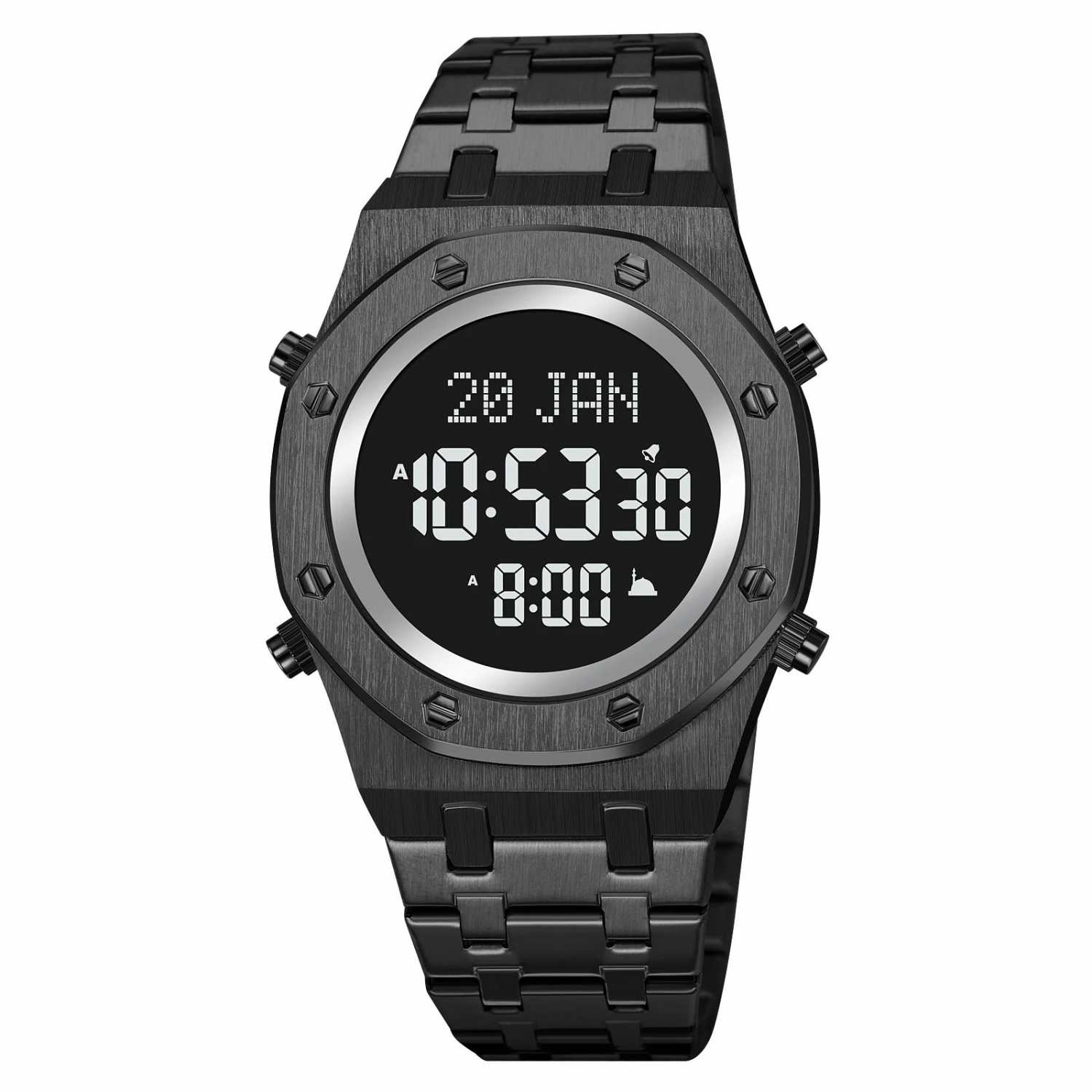 Jam Tangan Pria Digital Kiblat Original SKMEI DG2043