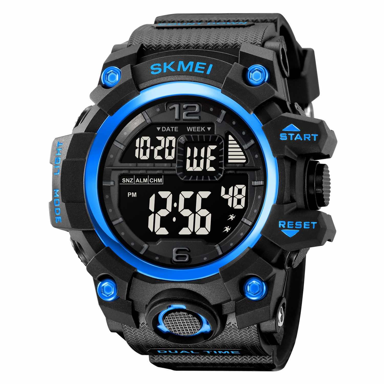 Jam Tangan Pria Digital Original SKMEI DG2245 Biru