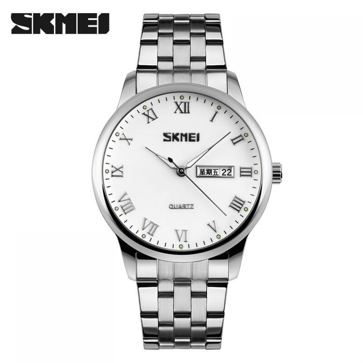 Jual Jam Tangan Pria SKMEI Analog Casual Men Stainless 