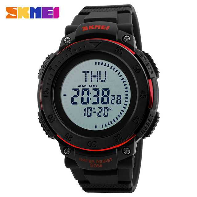 Jual Jam Tangan Pria SKMEI Digital Casual Men Watch 