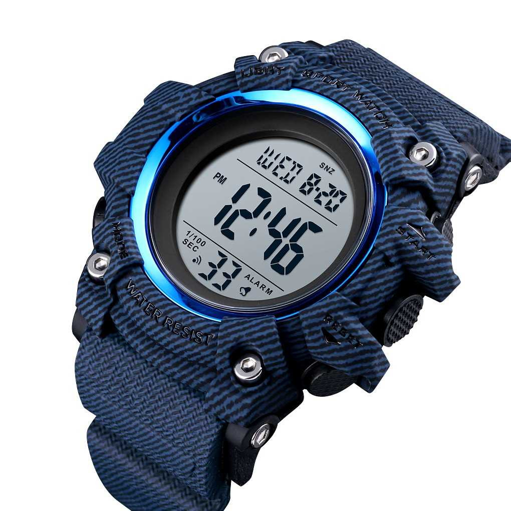 Jam Tangan Pria Digital Original SKMEI DG1552 Blue