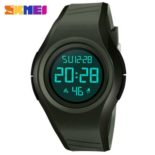 Jam Tangan Pria Digital Original SKMEI 1269 Army