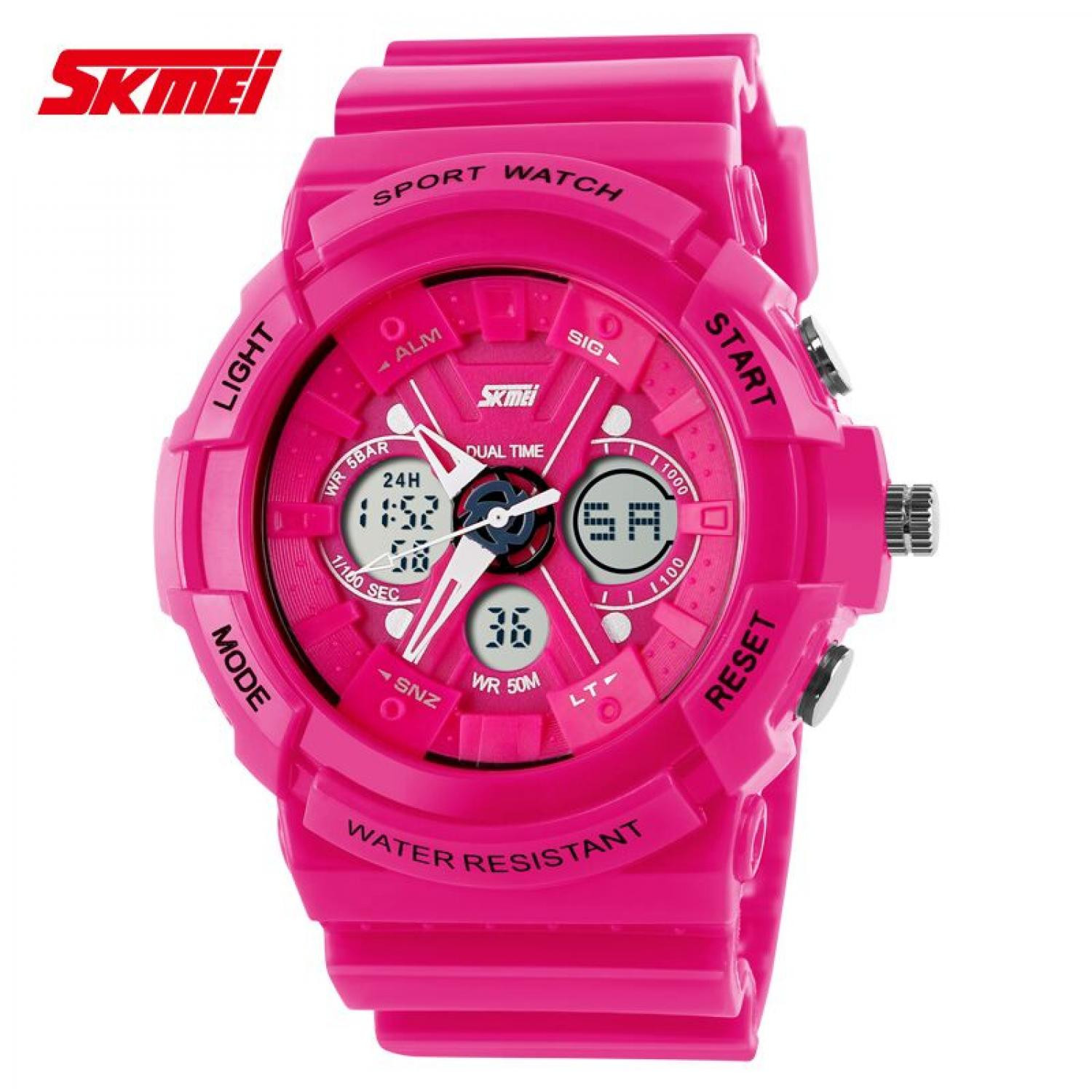 Jual Jam Tangan Pria SKMEI Dual Time S-Shock Men Sport