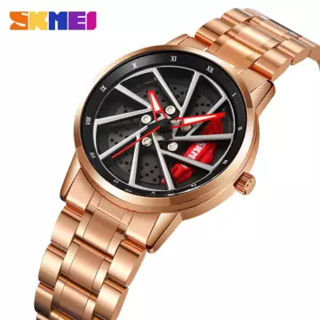 Jam Tangan Pria Analog Stainless Original SKMEI 2191CS