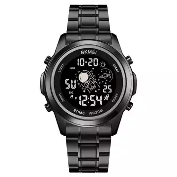 Jam Tangan Pria Digital Stainless Original SKMEI DG2019