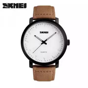 Jam Tangan Pria Analog  Leather Original SKMEI 1196CL