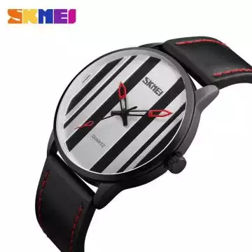 Jam Tangan Pria Analog Leather Original SKMEI 1602S