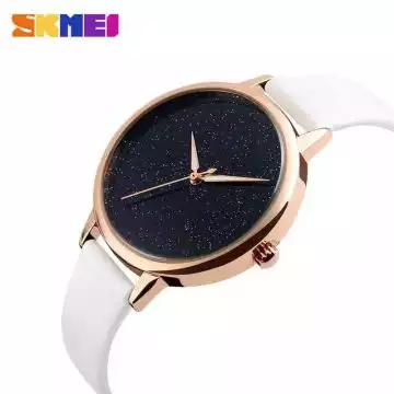 Jam Tangan Wanita Analog Original SKMEI 9141CL Putih