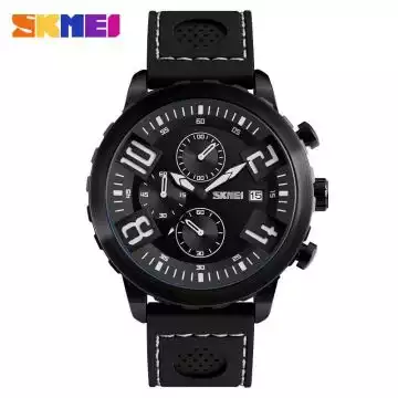 Jam Tangan Pria Analog Leather Original SKMEI 9153CL