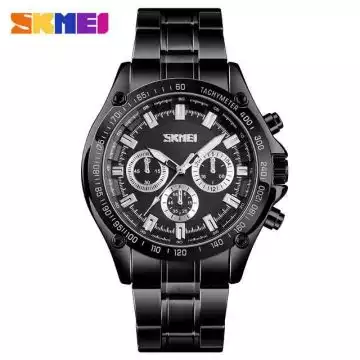 Jam Tangan Pria Analog Stainless Original SKMEI 1366