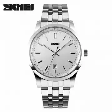 Jam Tangan Pria Analog Stainless Original SKMEI 1125CS