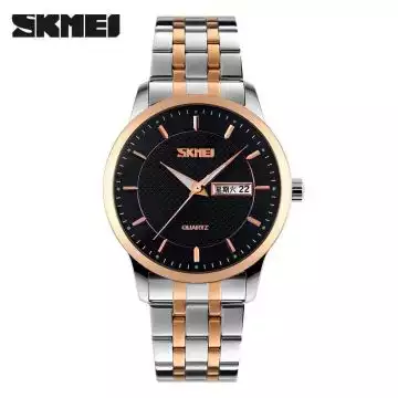 Jam Tangan Pria Analog Stainless Original SKMEI 9119CS