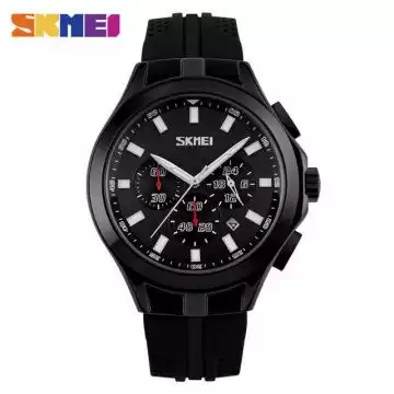 Jam Tangan Pria Analog Original SKMEI 9135 Putih