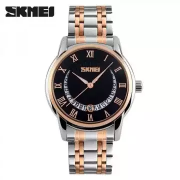 Jam Tangan Pria Analog Stainless Original SKMEI 9122CS