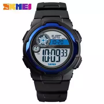 Jam Tangan Pria Digital Original SKMEI DG1437 Biru