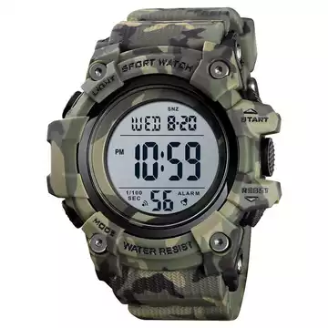 Jam Tangan Pria Digital Original SKMEI DG1552 Hijau