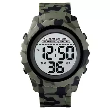 Jam Tangan Pria Digital Original SKMEI DG1625 Hijau