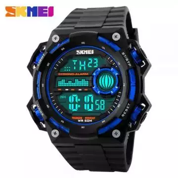 Jam Tangan Pria Digital Original SKMEI DG1115 Biru