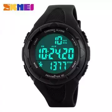 Jam Tangan Pria Digital Pedometer Original SKMEI DG1108S