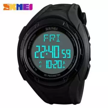 Jam Tangan Pria Digital Pedometer Original SKMEI DG1315