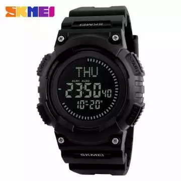 Jam Tangan Pria Digital Compass Original SKMEI 1259