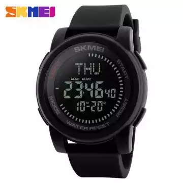 Jam Tangan Pria Digital Compass Original SKMEI 1289