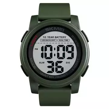 Jam Tangan Pria Digital Original SKMEI DG1564 Army