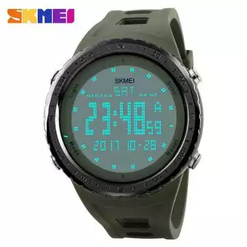 Jam Tangan Pria Digital Original SKMEI DG1246 Hijau