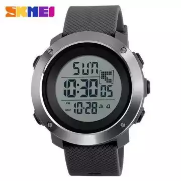 Jam Tangan Pria Digital Original SKMEI DG1268 Abu