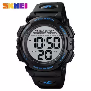 Jam Tangan Pria Digital Original SKMEI DG1562 Biru