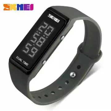 Jam Tangan Pria Digital Original SKMEI 1277 Army