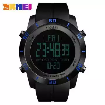 Jam Tangan Pria Digital Original SKMEI DG1353 Biru