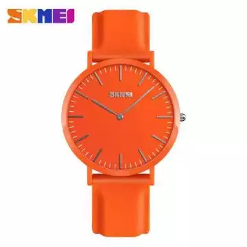 Jam Tangan Wanita Analog Original SKMEI 9179C Orange 