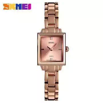 Jam Tangan Wanita Original SKMEI 1407CS Rose