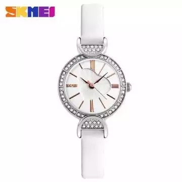 Jam Tangan Wanita Original SKMEI 9146 Putih