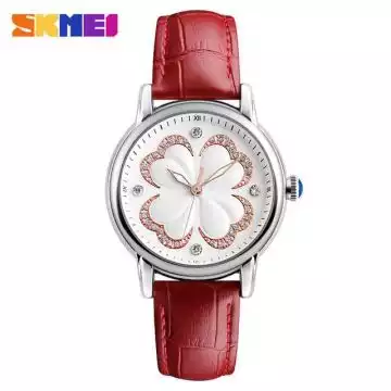 Jam Tangan Wanita Original SKMEI 9159 Merah