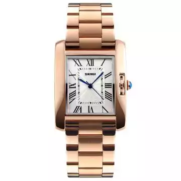 Jam Tangan Wanita Stainless Original SKMEI 1284CS Gold