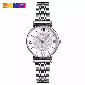 Jam Tangan Wanita Stainless Original SKMEI 1533CS