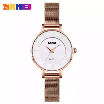 Jam Tangan Wanita Stainless Original SKMEI Q021CS