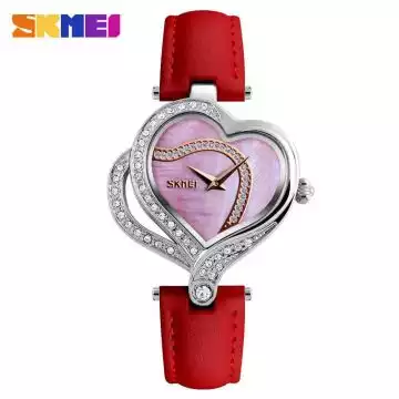 Jam Tangan Wanita Original SKMEI 9161CL Merah